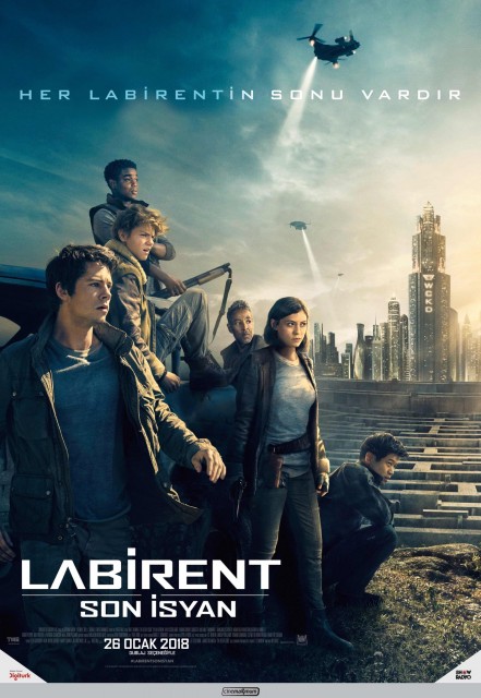 Labirent 3 Son İsyan 2018 Türkçe Dublaj izle